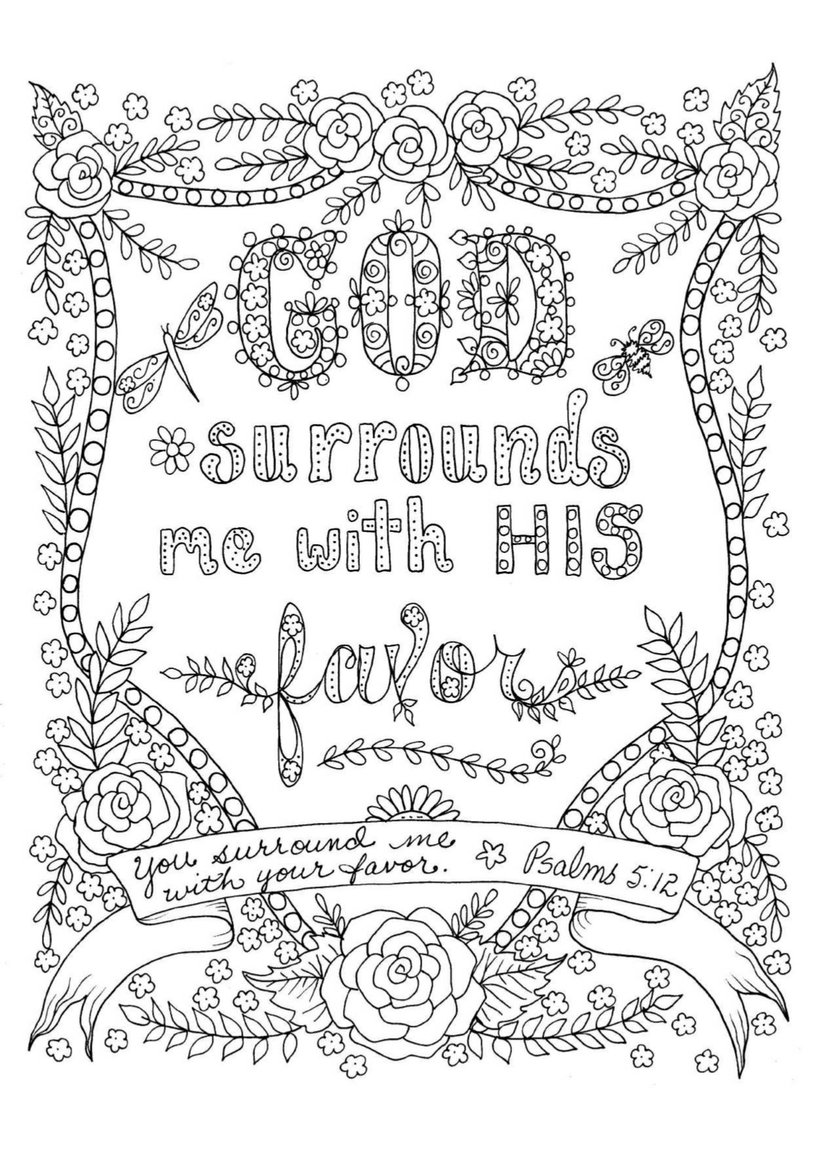 You Surround Me With Your Favor Psalms 5:12