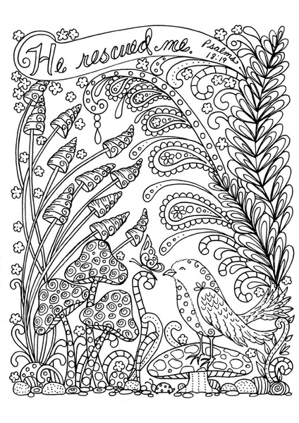 Faith Based Coloring Pages Poster 20