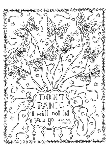 Faith Based Coloring Pages Poster 23