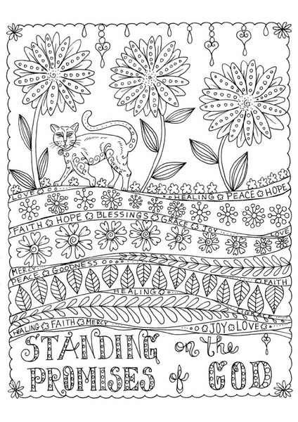 Faith Based Coloring Pages Poster 27