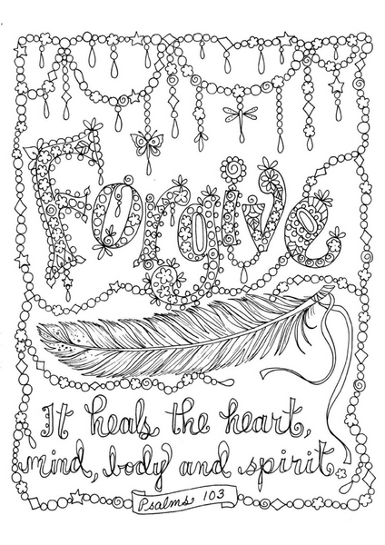 Faith Based Coloring Pages Poster 28