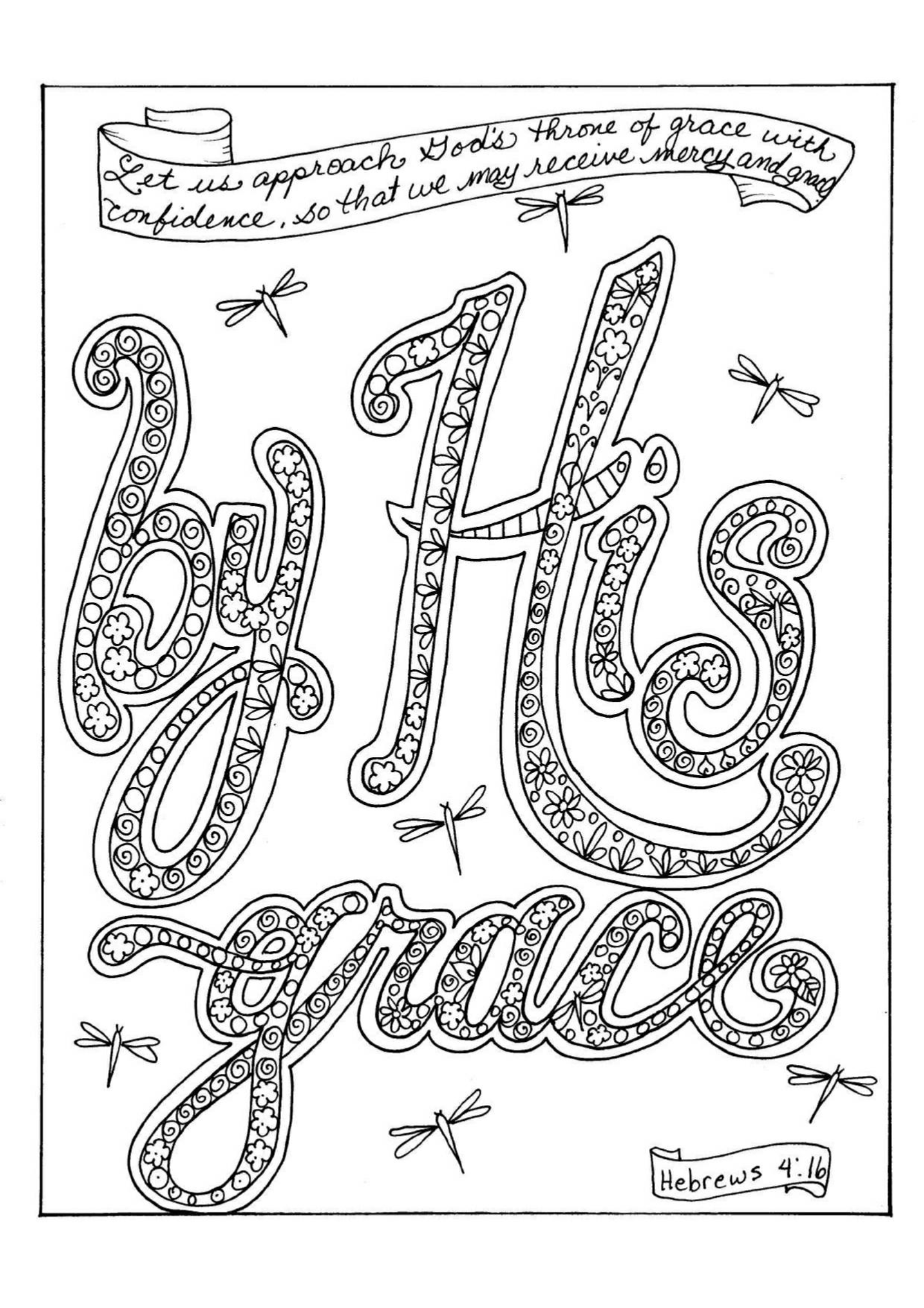 Faith Based Coloring Pages Poster 32