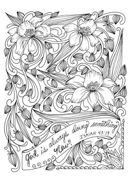 Faith Based Coloring Pages Poster 34