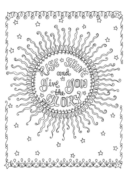 Faith Based Coloring Pages Poster 40