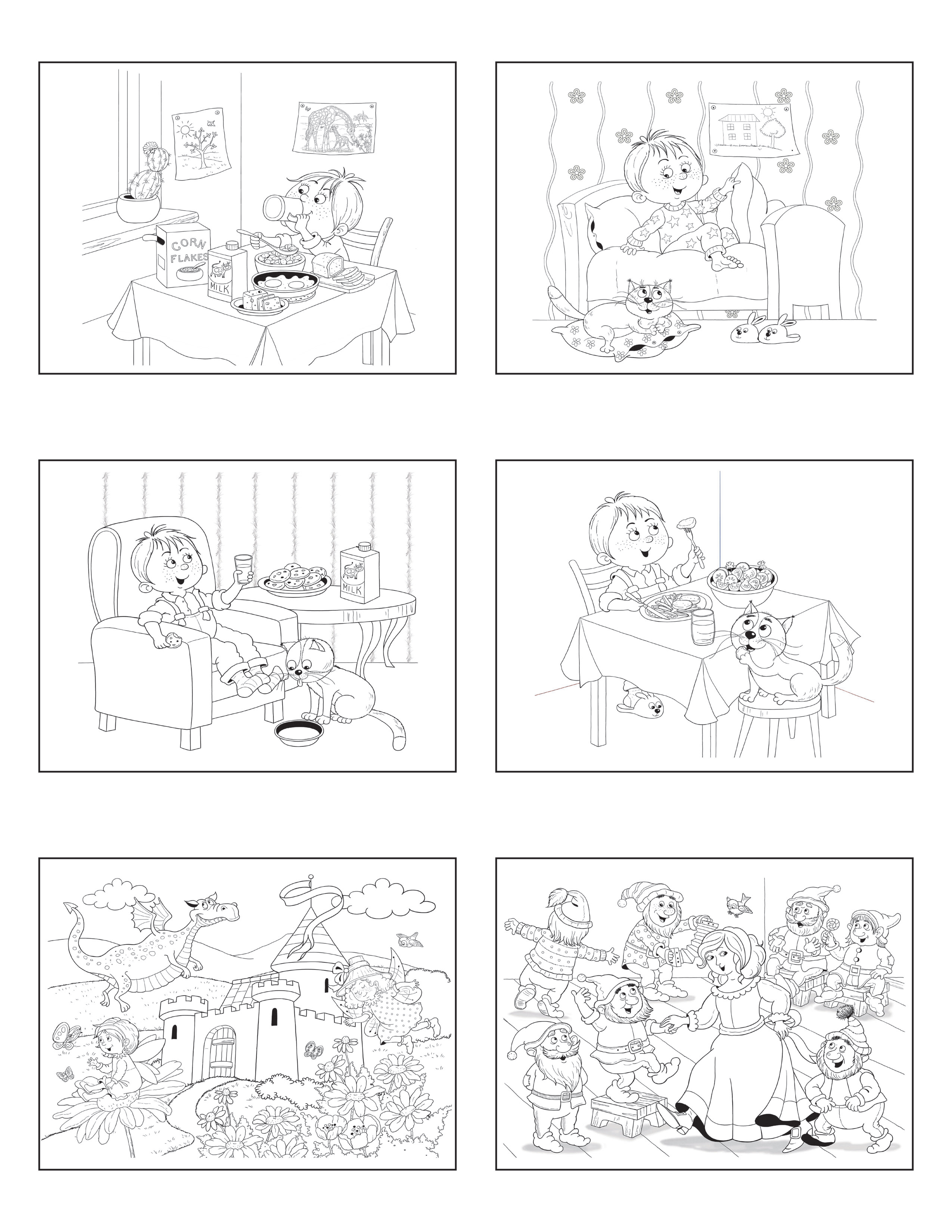 The Kids and the Cat Storyboard Poster 3