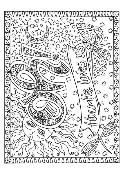 Faith Based Coloring Pages Poster 46