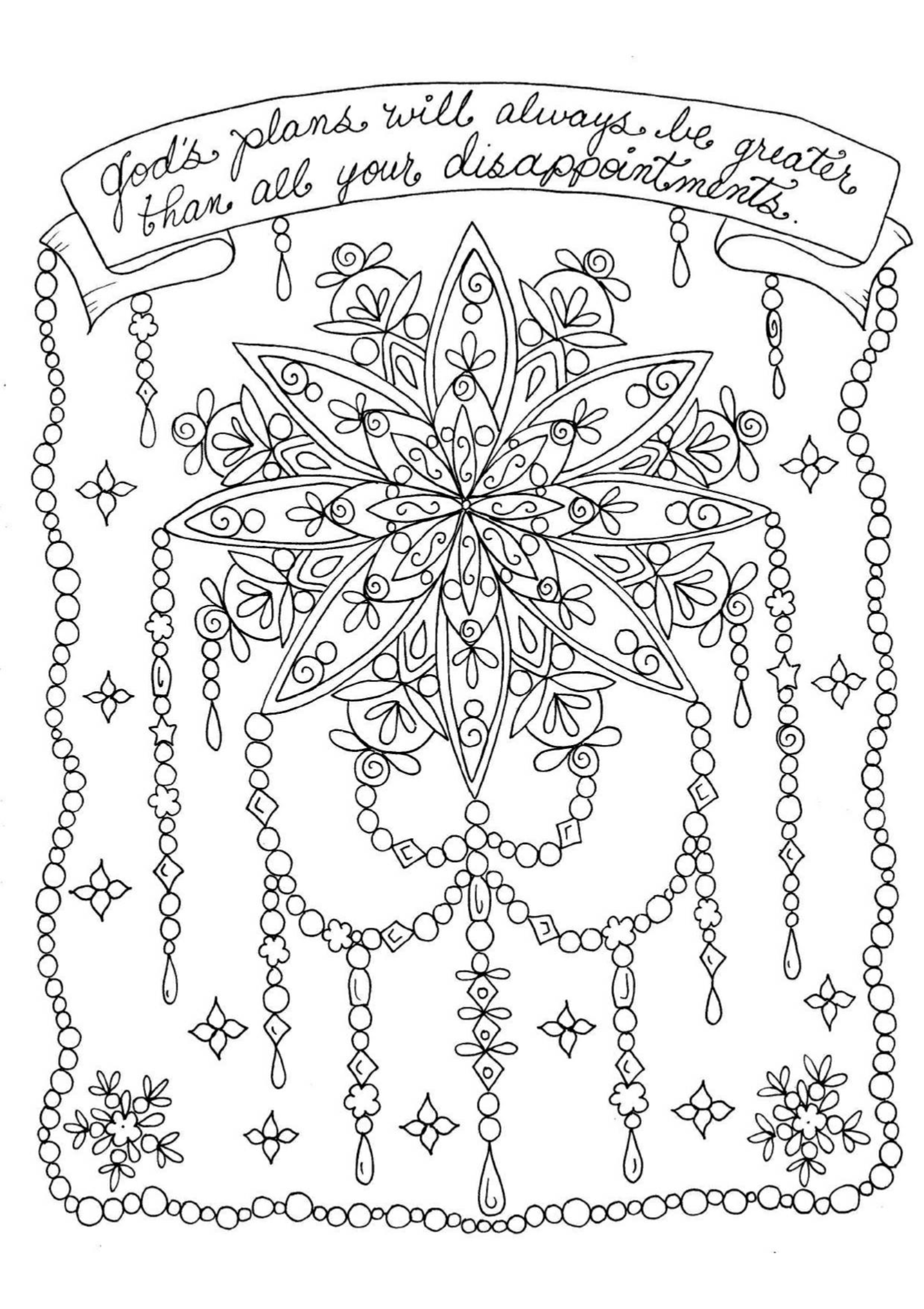 Faith Based Coloring Pages Poster 49