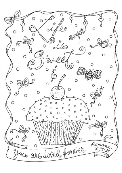 Faith Based Coloring Pages Poster 5