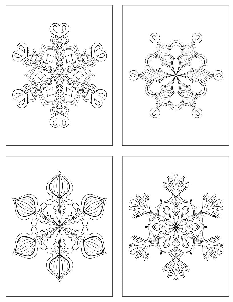 Snowflakes Poster 4