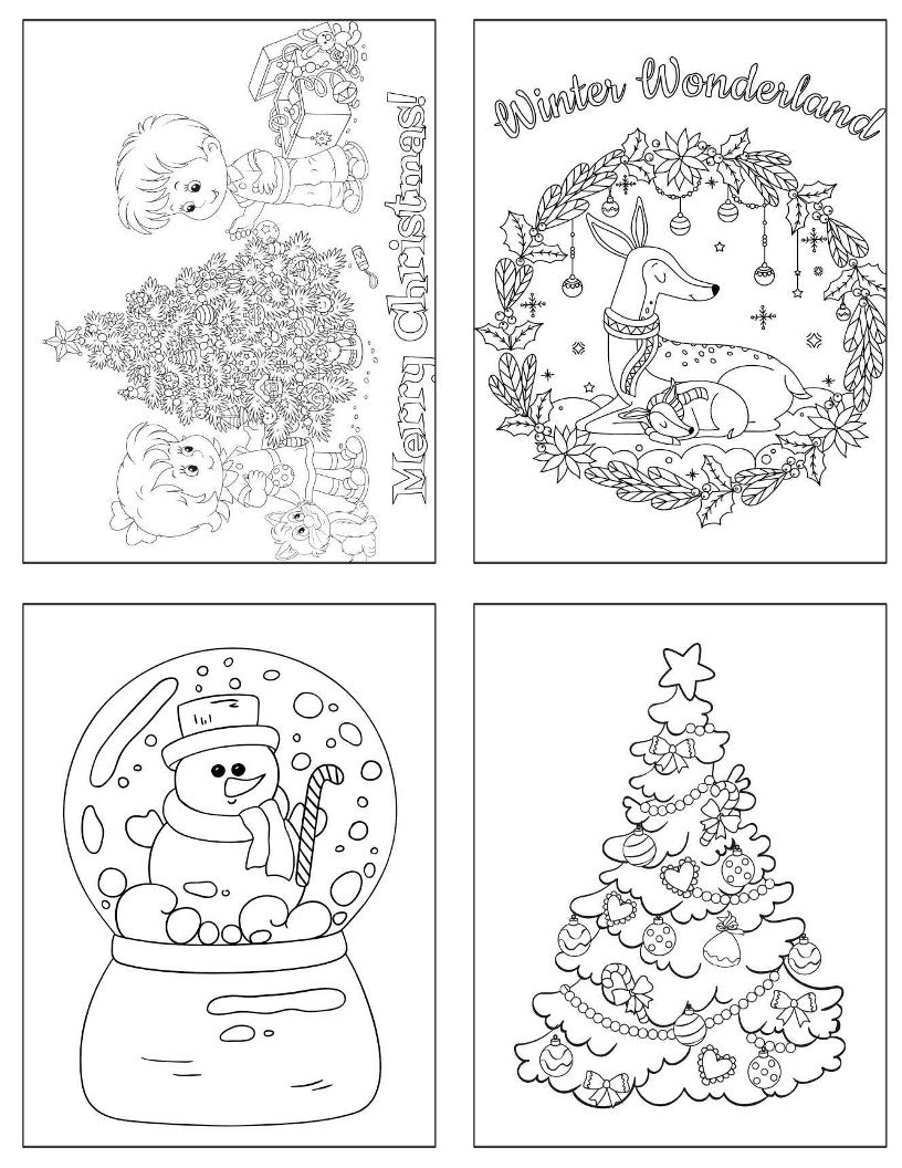 Kids Christmas And Ornaments Poster 2