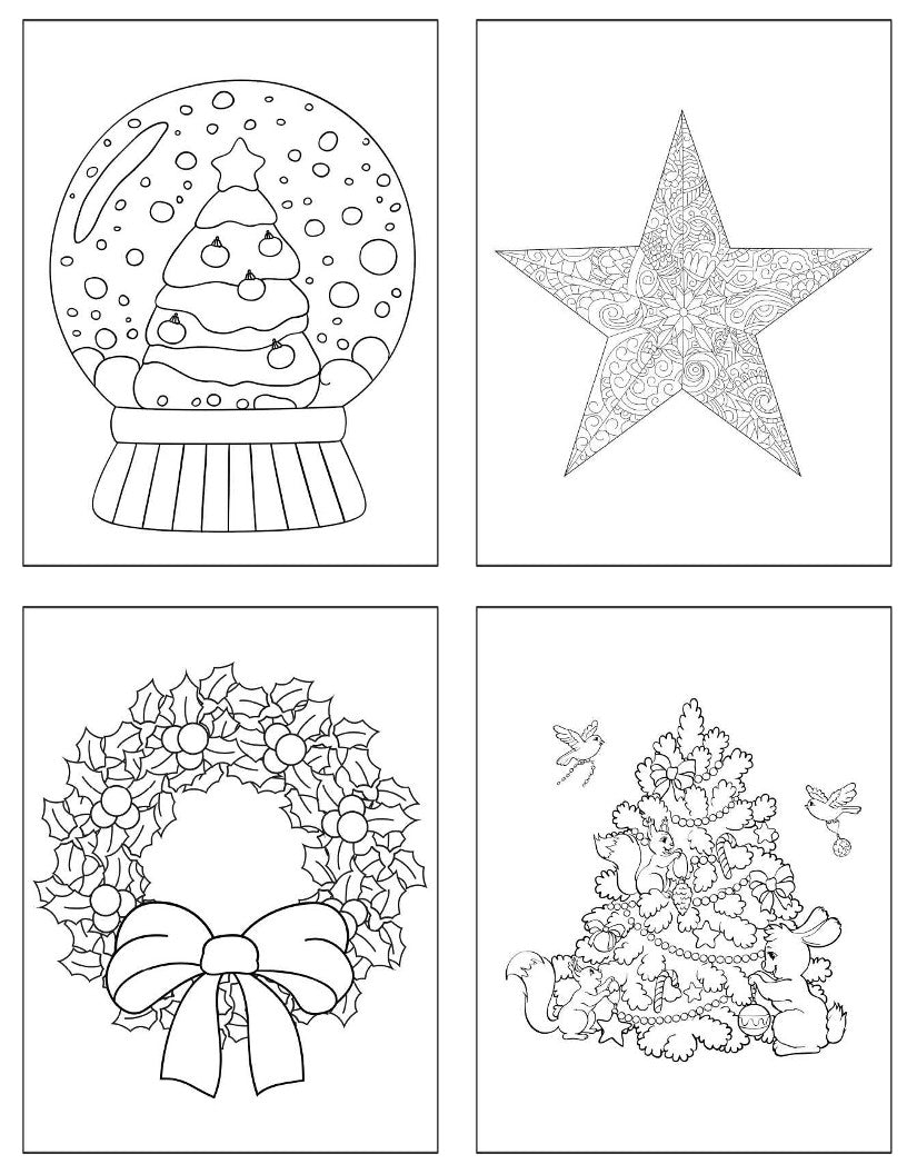 Kids Christmas And Ornaments Poster 3