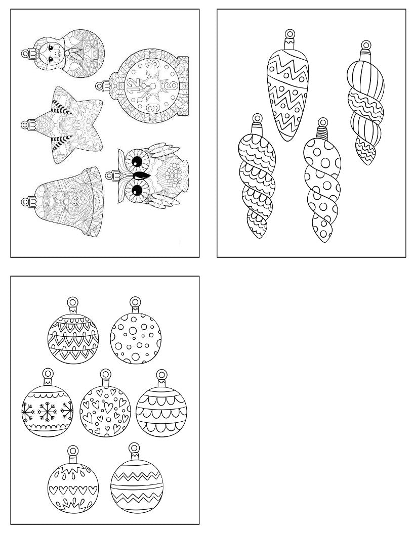 Kids Christmas And Ornaments Poster 8