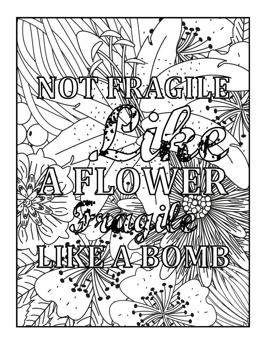 Not Fragile - Women's Empowerment Poster