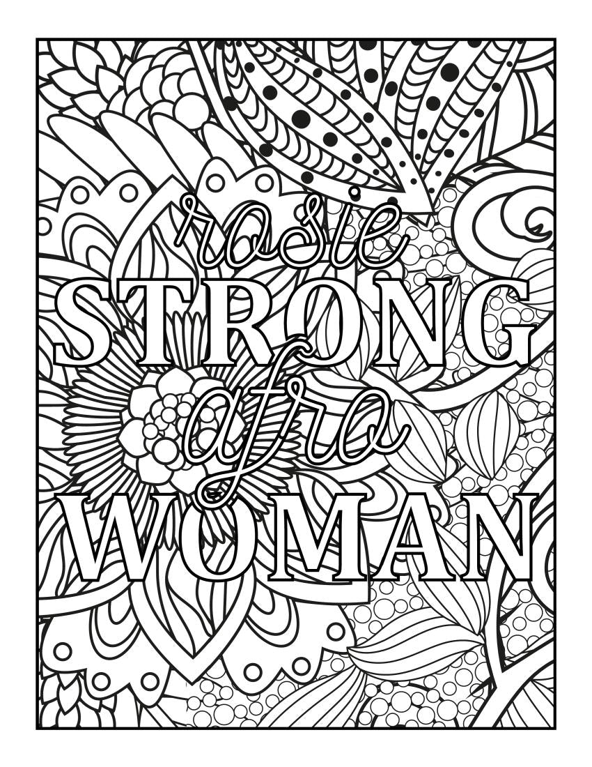 Strong Woman - Women's Empowerment Poster