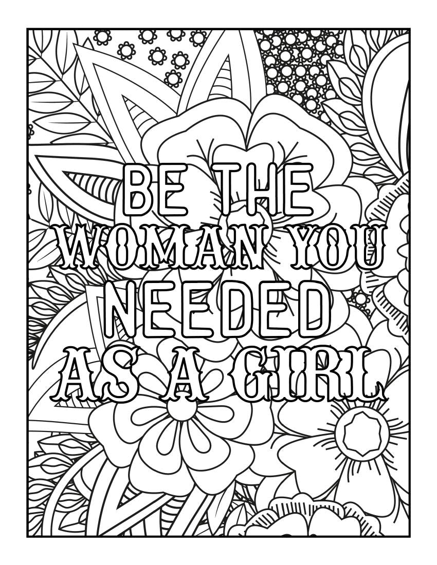 Be The Woman You Needed - Women's Empowerment Poster